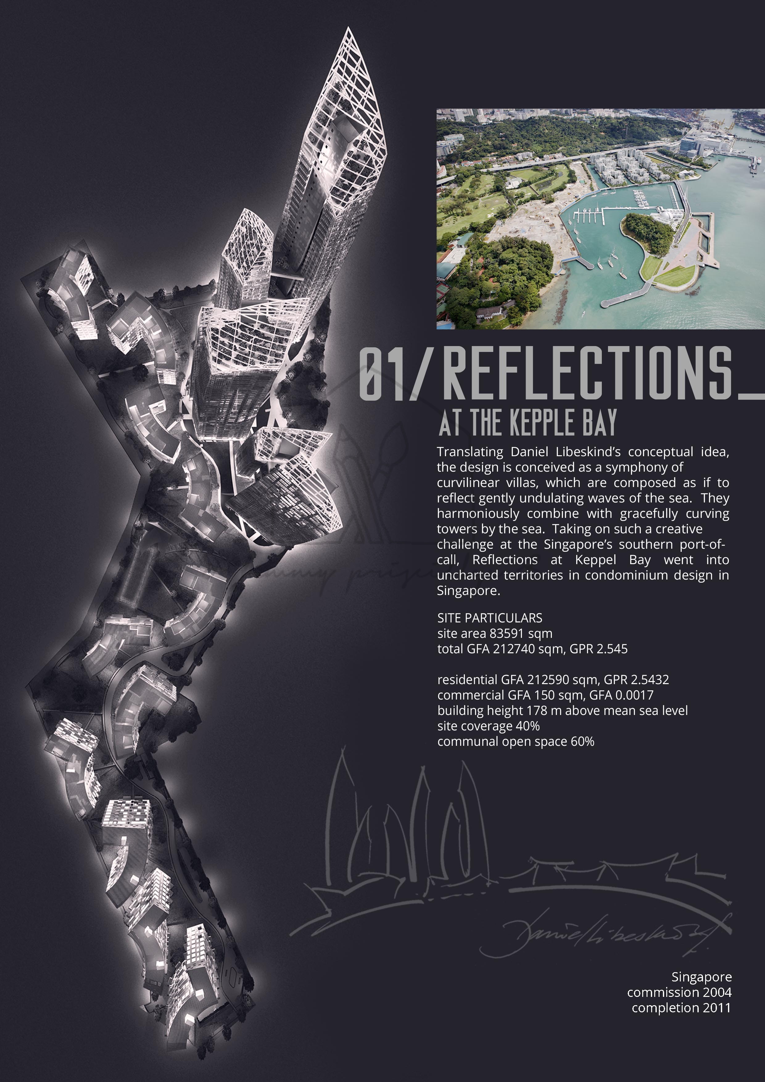Reflections at the Keppel Bay, Singapore