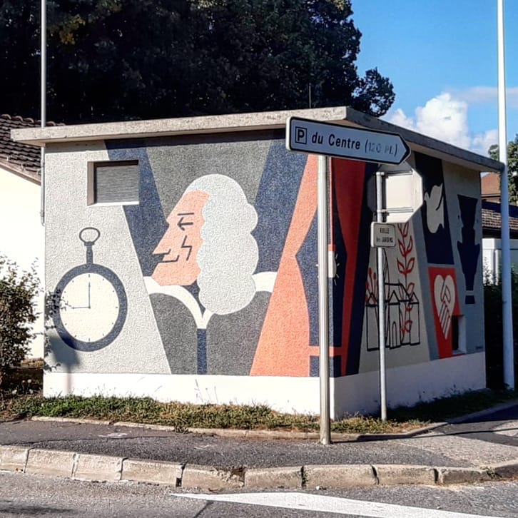 Ferney-Voltaire mural