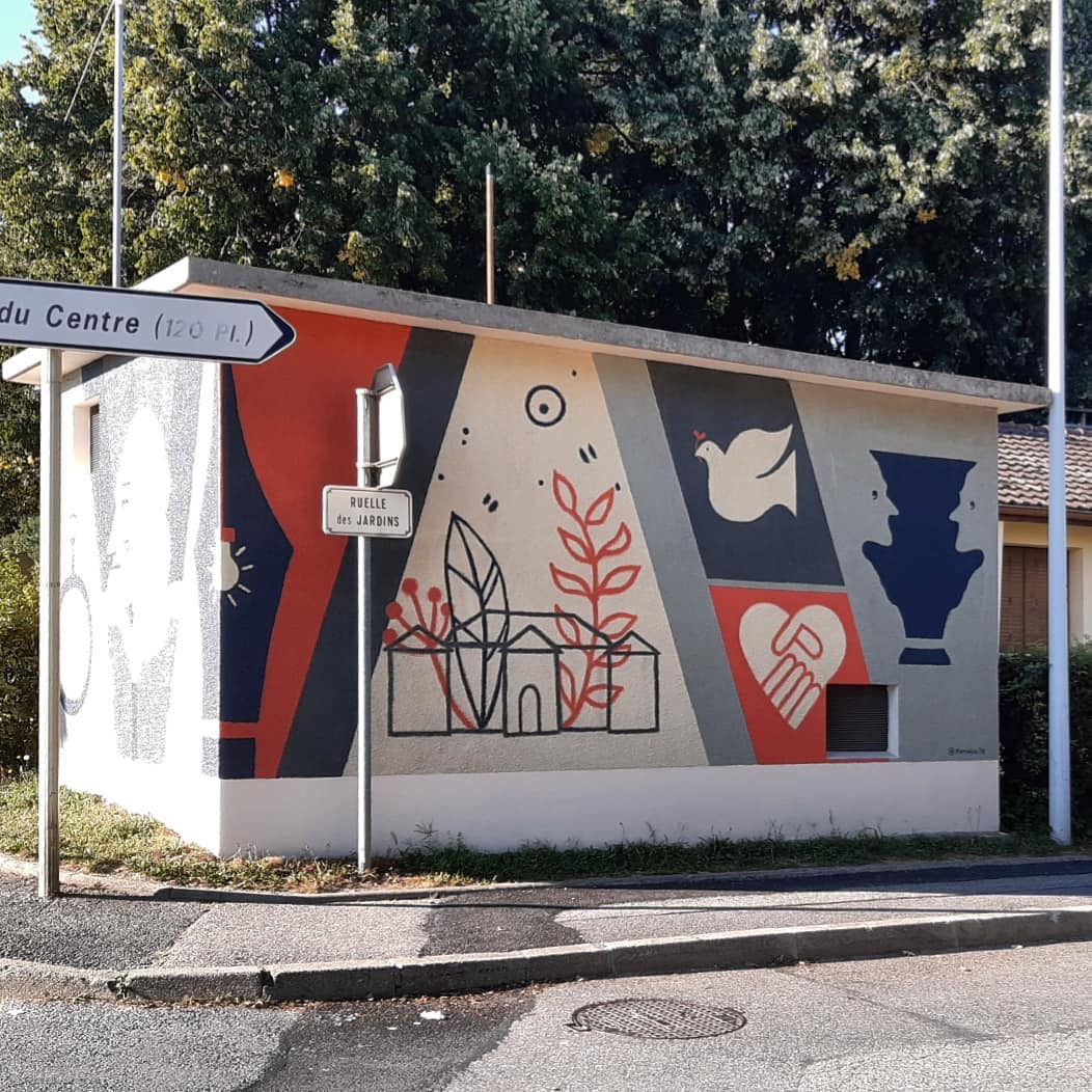 Ferney-Voltaire mural