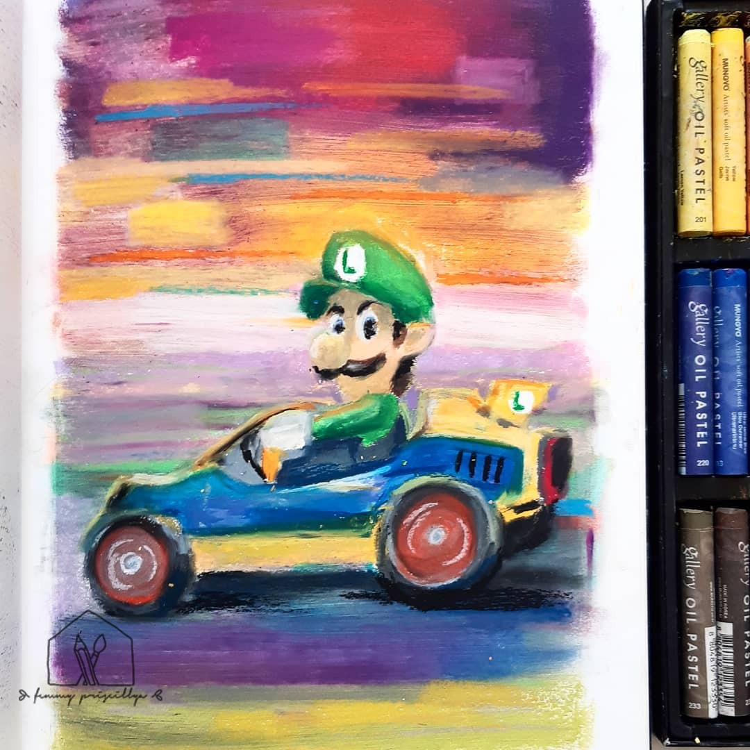 Luigi racing